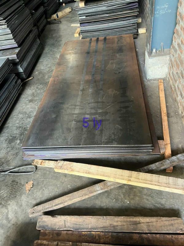 Thép tấm  SS400 5 ly